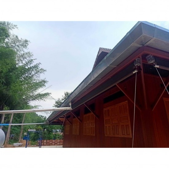 รับทำรางน้ำฝนสแตนเลส